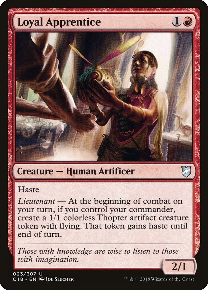Image for Loyal Apprentice (23) [Commander 2018] - Magic: The Gathering