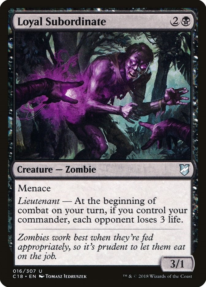 Image for Loyal Subordinate (16) [Commander 2018] - Magic: The Gathering