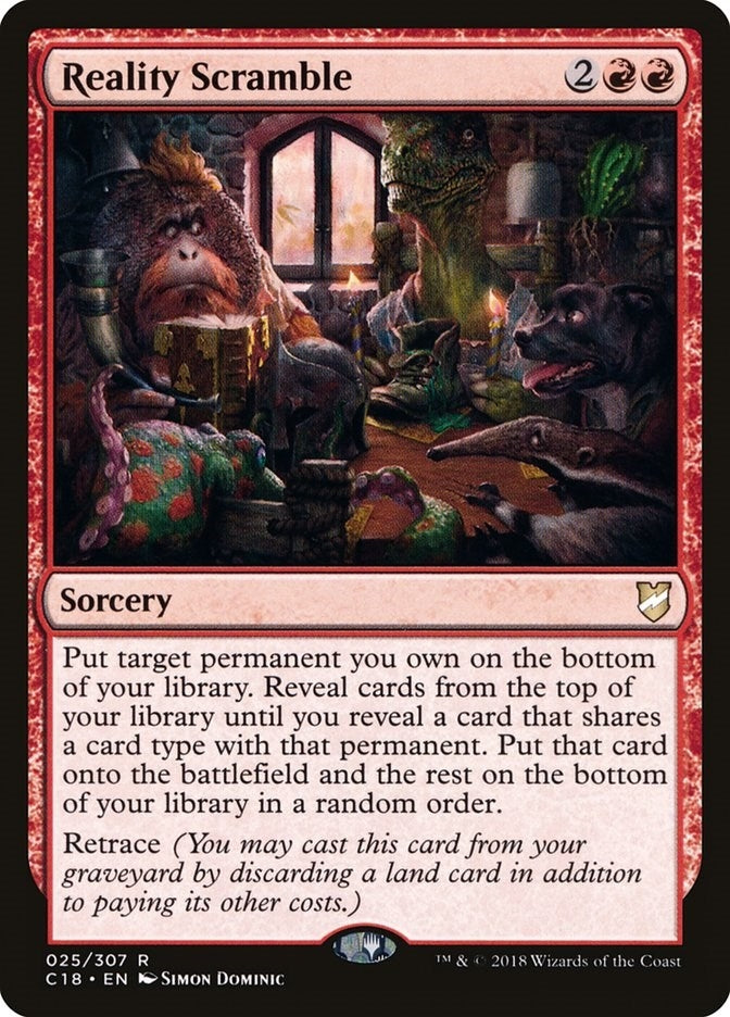 Image for Reality Scramble (25) [Commander 2018] - Magic: The Gathering