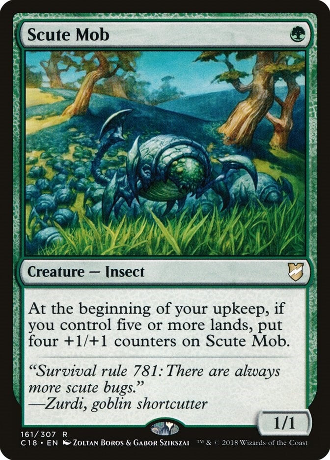 Image for Scute Mob (161) [Commander 2018] - Magic: The Gathering
