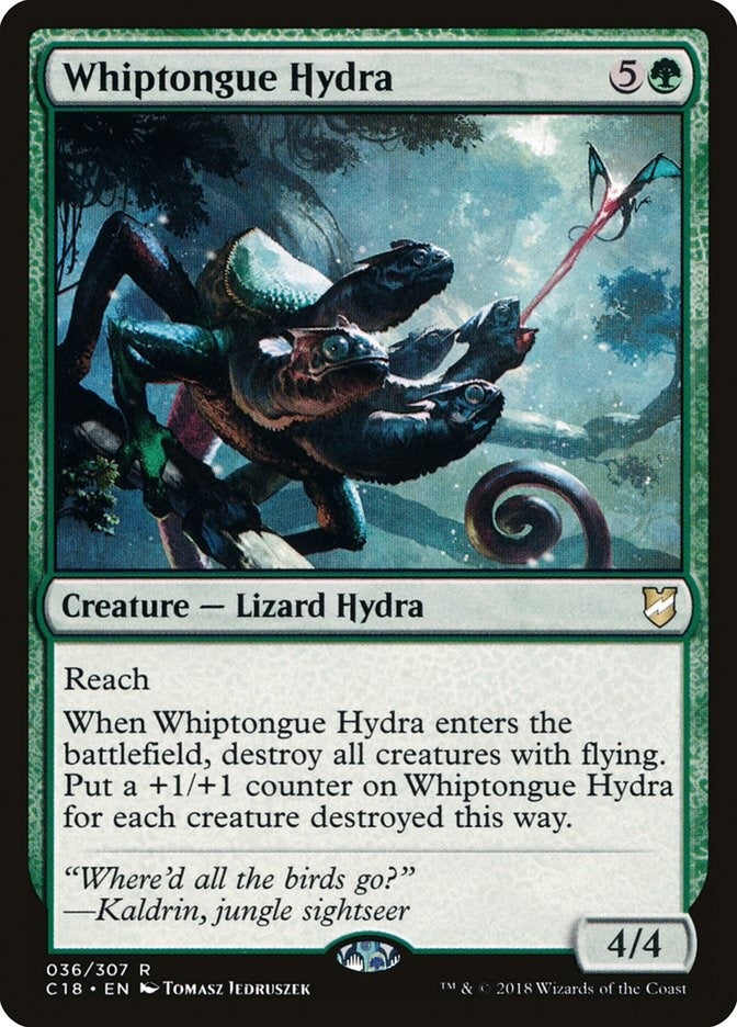 Image for Whiptongue Hydra (36) [Commander 2018] - Magic: The Gathering