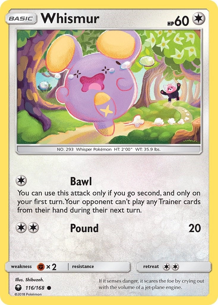Image for Whismur (116) (116/168) [SM - Celestial Storm] - Pokemon