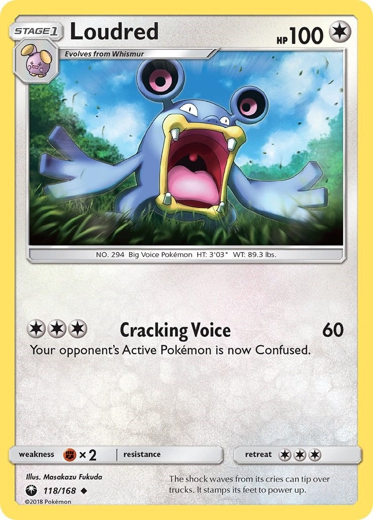 Image for Loudred (118/168) [SM - Celestial Storm] - Pokemon