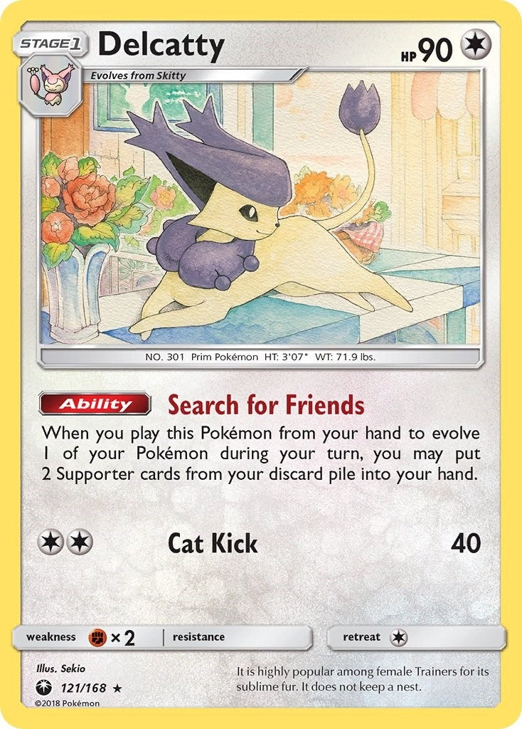 Image for Delcatty (121/168) [SM - Celestial Storm] - Pokemon