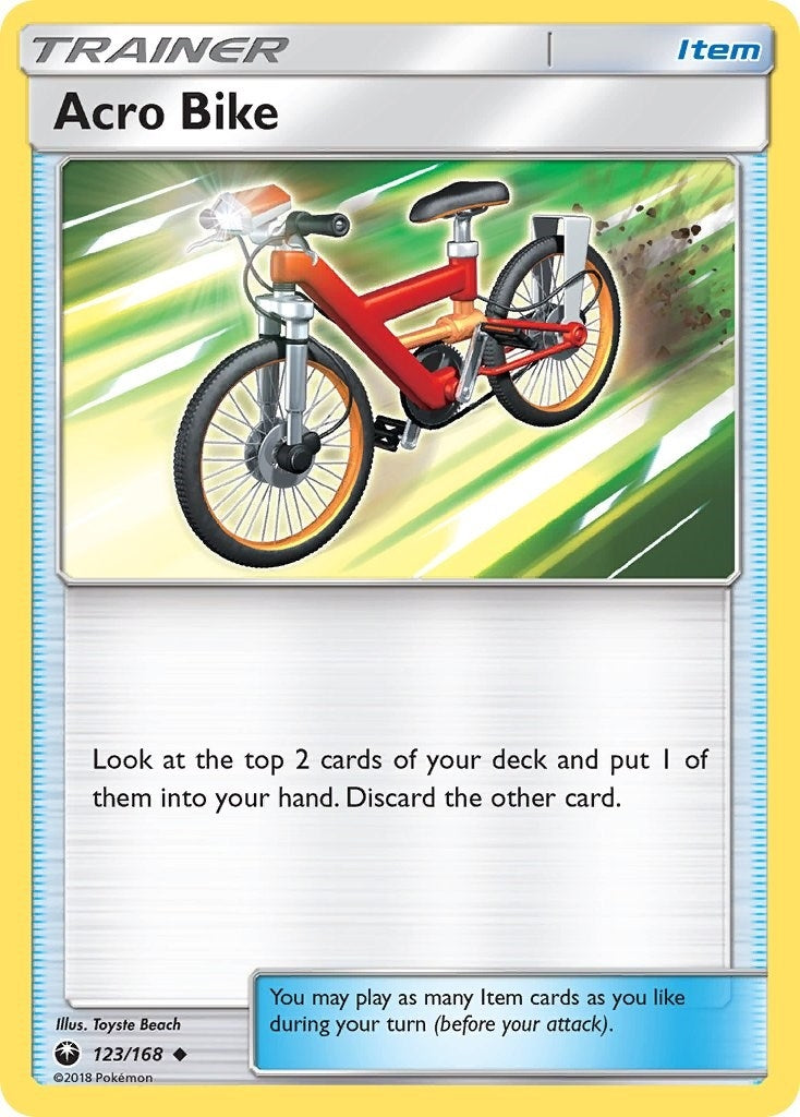 Image for Acro Bike (123/168) [SM - Celestial Storm] - Pokemon