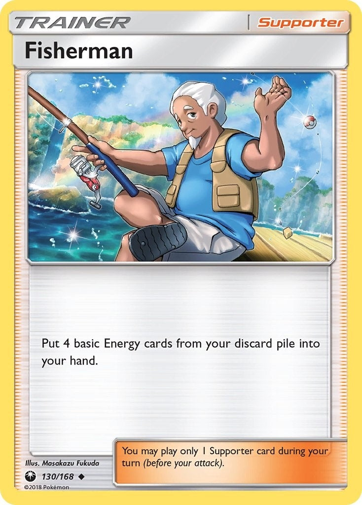 Image for Fisherman (130/168) [SM - Celestial Storm] - Pokemon