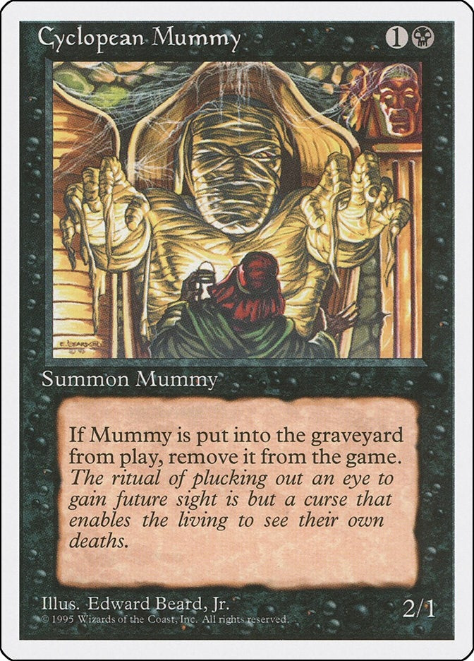 Image for Cyclopean Mummy [Fourth Edition] - Magic: The Gathering
