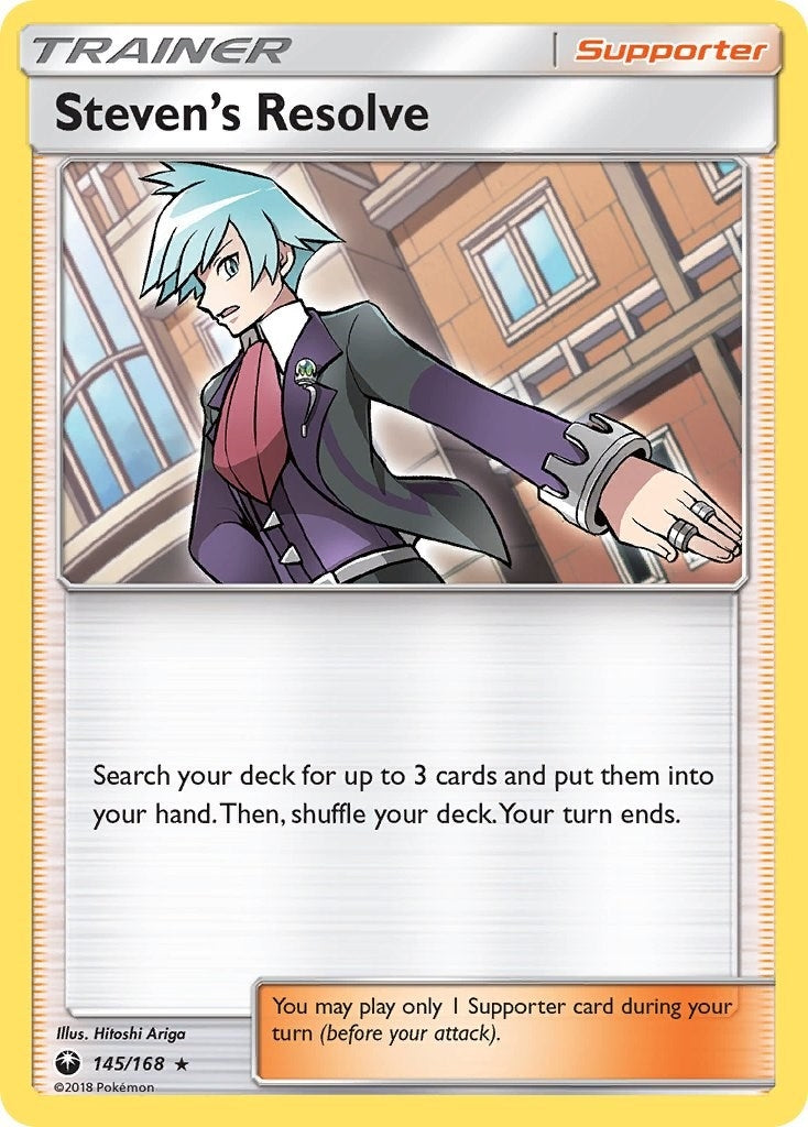 Image for Steven's Resolve (145/168) [SM - Celestial Storm] - Pokemon