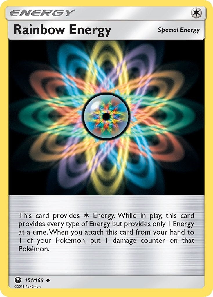 Rainbow Energy (151/168) [SM - Celestial Storm]