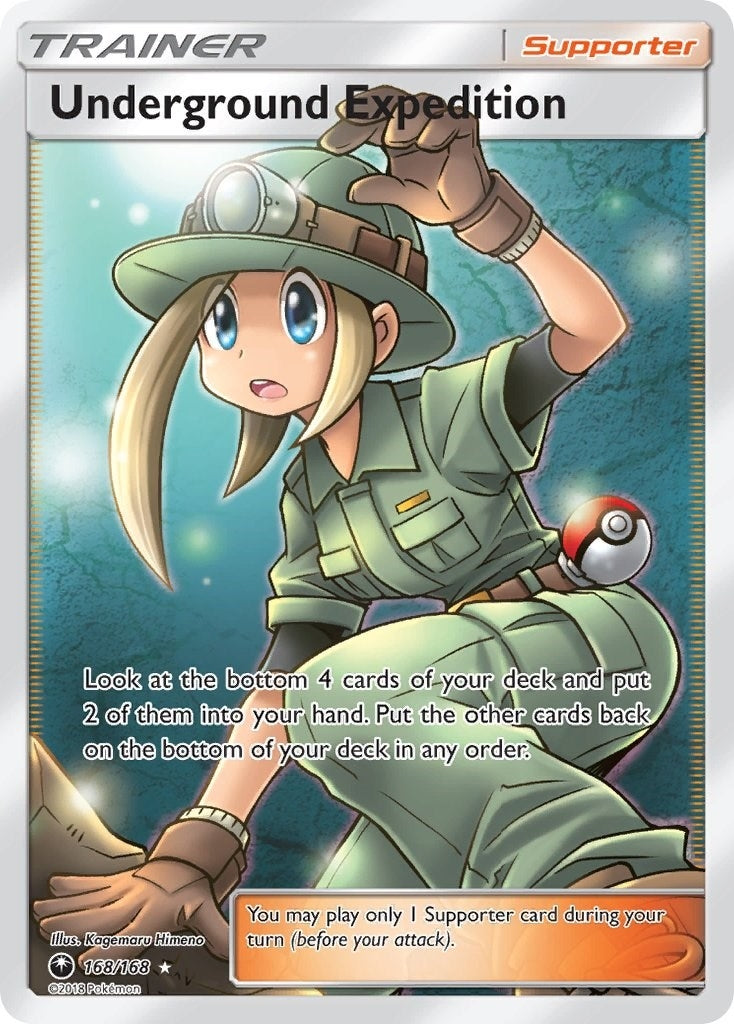 Image for Underground Expedition (Full Art) (168/168) [SM - Celestial Storm] - Pokemon