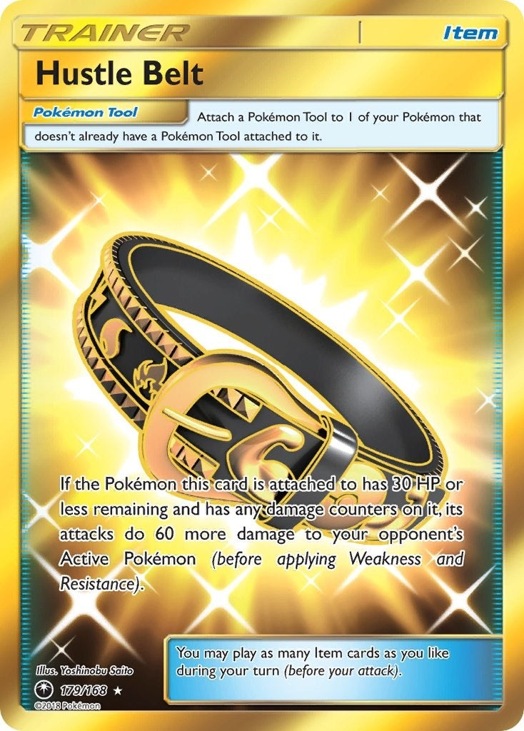 Image for Hustle Belt (Secret) (179/168) [SM - Celestial Storm] - Pokemon
