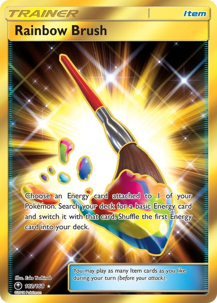 Image for Rainbow Brush (Secret) (182/168) [SM - Celestial Storm] - Pokemon