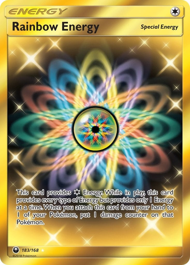 Image for Rainbow Energy (Secret) (183/168) [SM - Celestial Storm] - Pokemon