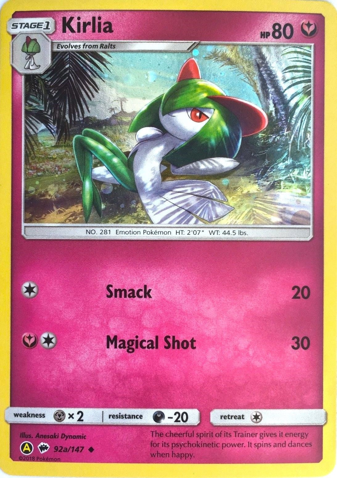 Image for Kirlia - 92a/147 (092a/147) [Alternate Art Promos] - Pokemon