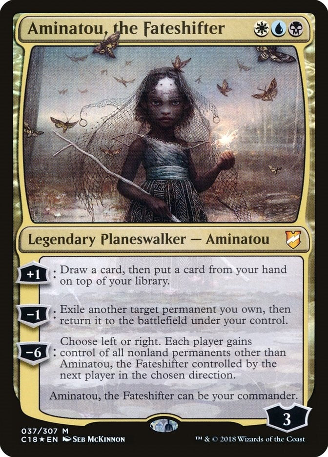 Image for Aminatou, the Fateshifter (37) [Commander 2018] - Magic: The Gathering