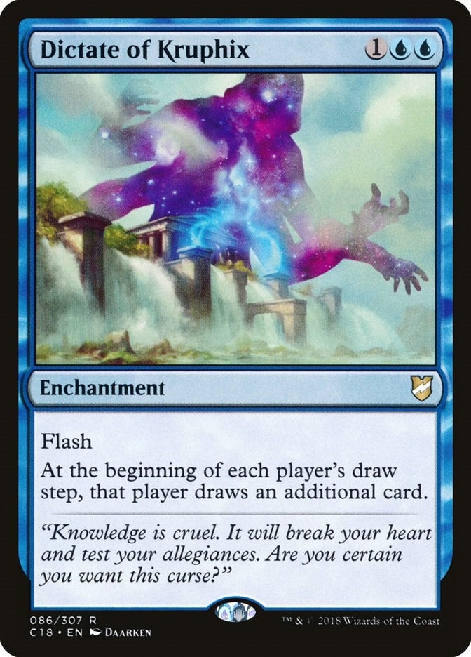 Image for Dictate of Kruphix (86) [Commander 2018] - Magic: The Gathering