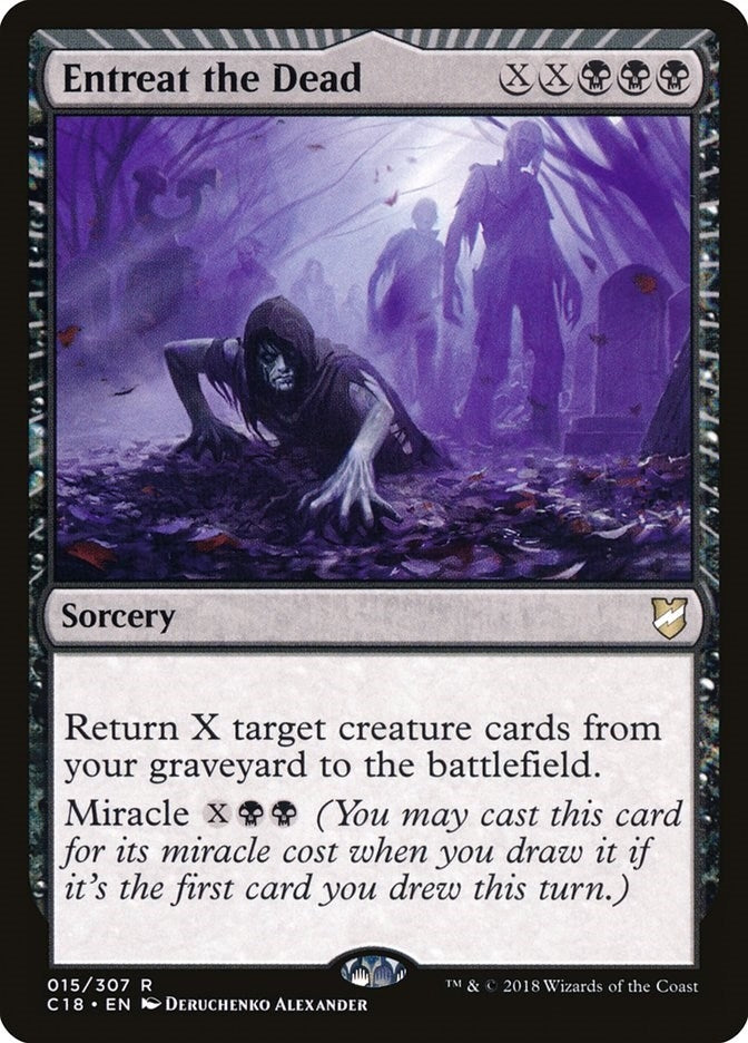 Image for Entreat the Dead (15) [Commander 2018] - Magic: The Gathering