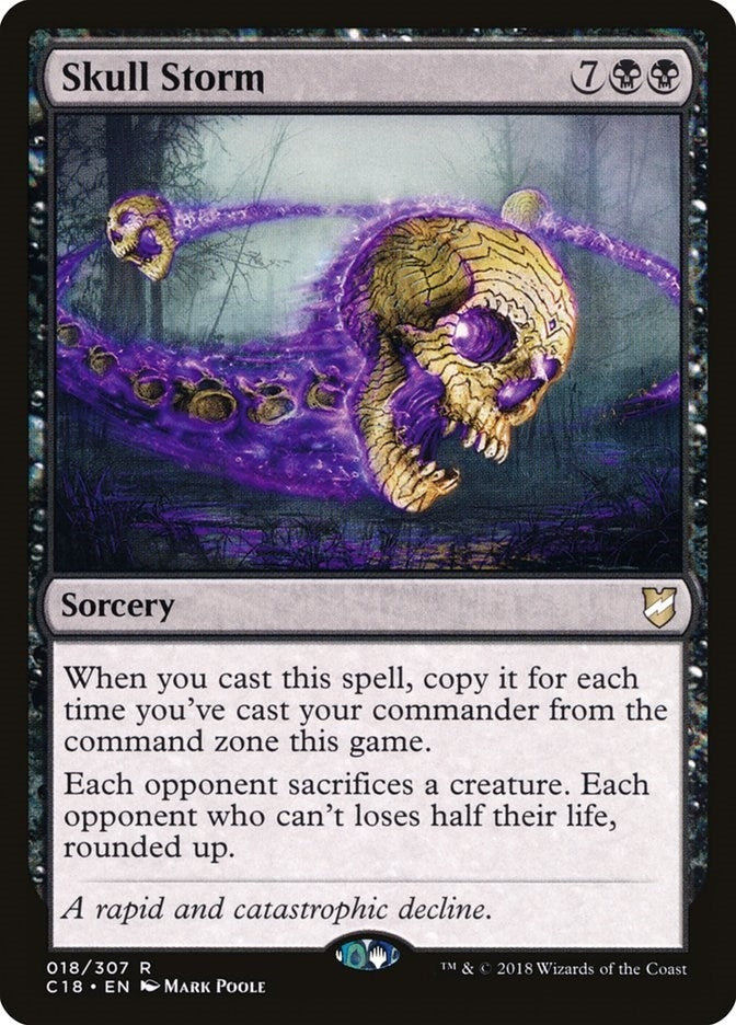 Image for Skull Storm (18) [Commander 2018] - Magic: The Gathering
