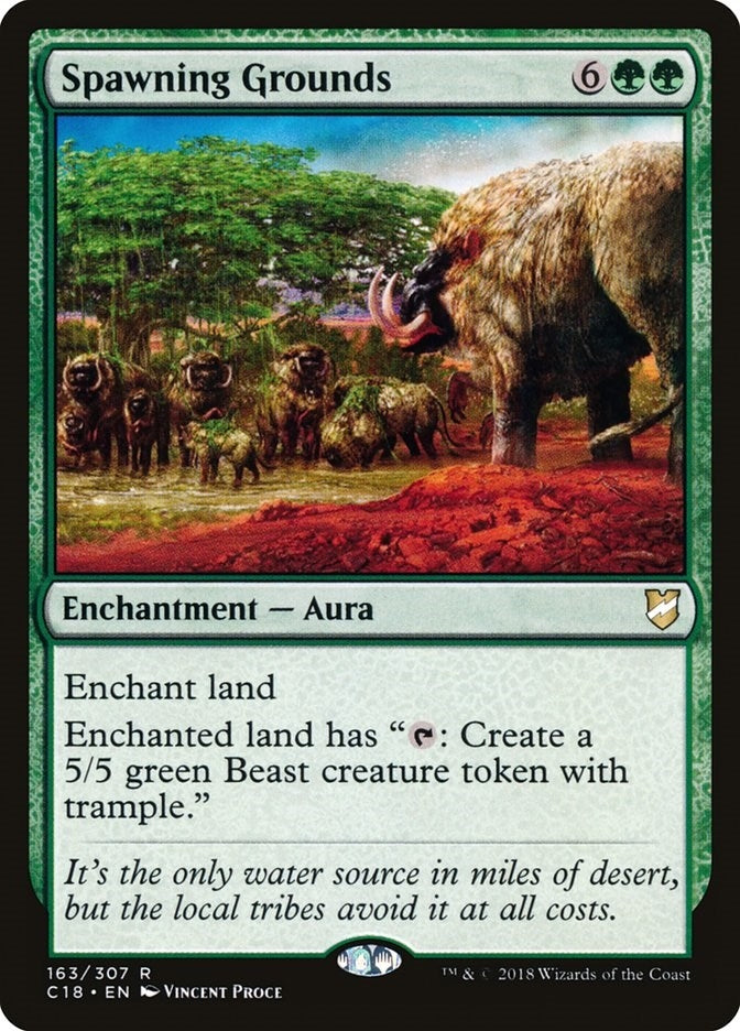 Image for Spawning Grounds (163) [Commander 2018] - Magic: The Gathering
