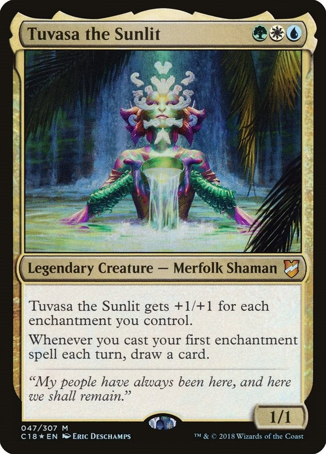 Image for Tuvasa the Sunlit (47) [Commander 2018] - Magic: The Gathering