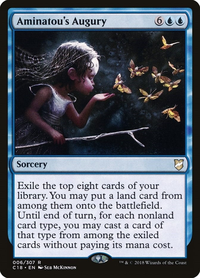 Image for Aminatou's Augury (6) [Commander 2018] - Magic: The Gathering