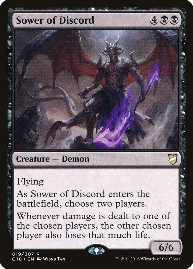 Image for Sower of Discord (19) [Commander 2018] - Magic: The Gathering