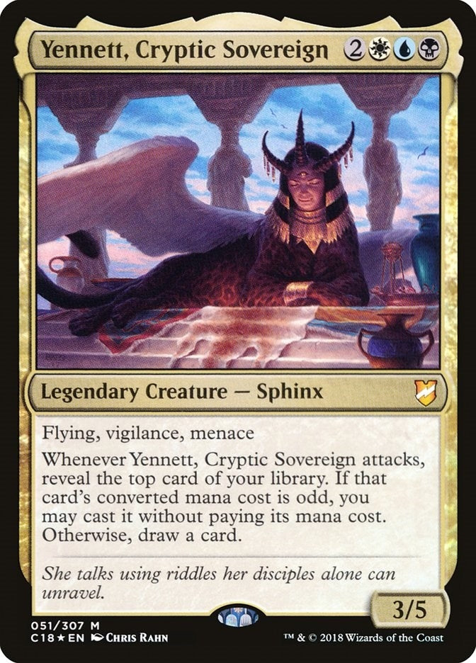 Image for Yennett, Cryptic Sovereign (51) [Commander 2018] - Magic: The Gathering