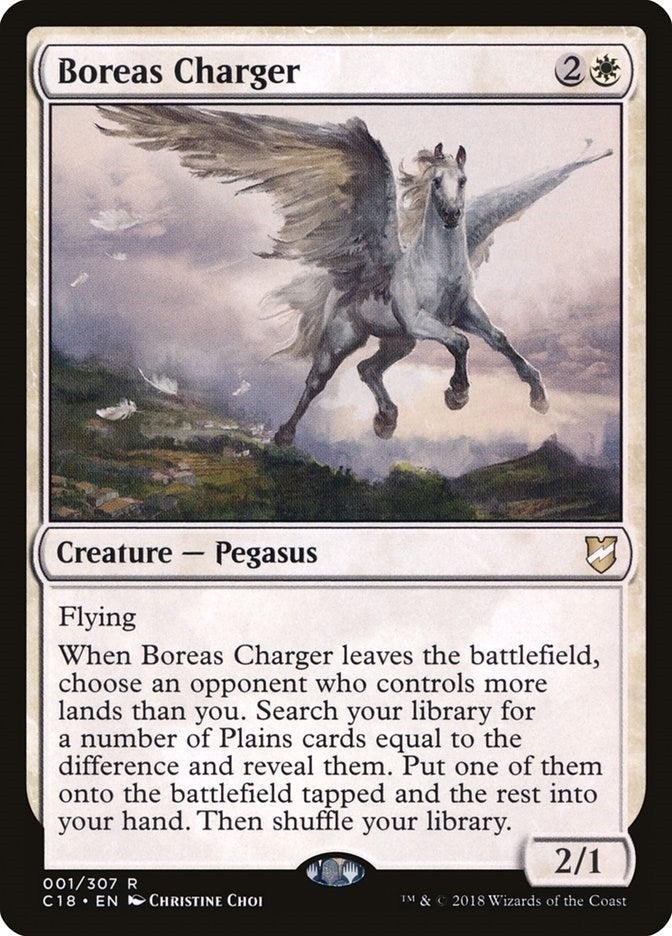 Image for Boreas Charger (1) [Commander 2018] - Magic: The Gathering