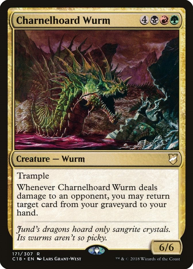 Image for Charnelhoard Wurm (171) [Commander 2018] - Magic: The Gathering