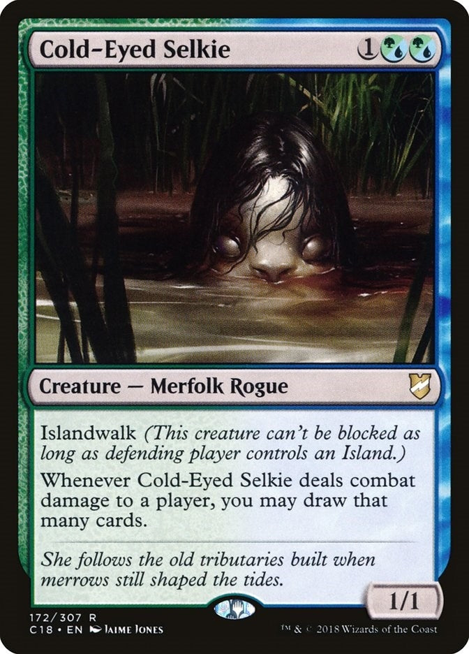 Image for Cold-Eyed Selkie (172) [Commander 2018] - Magic: The Gathering