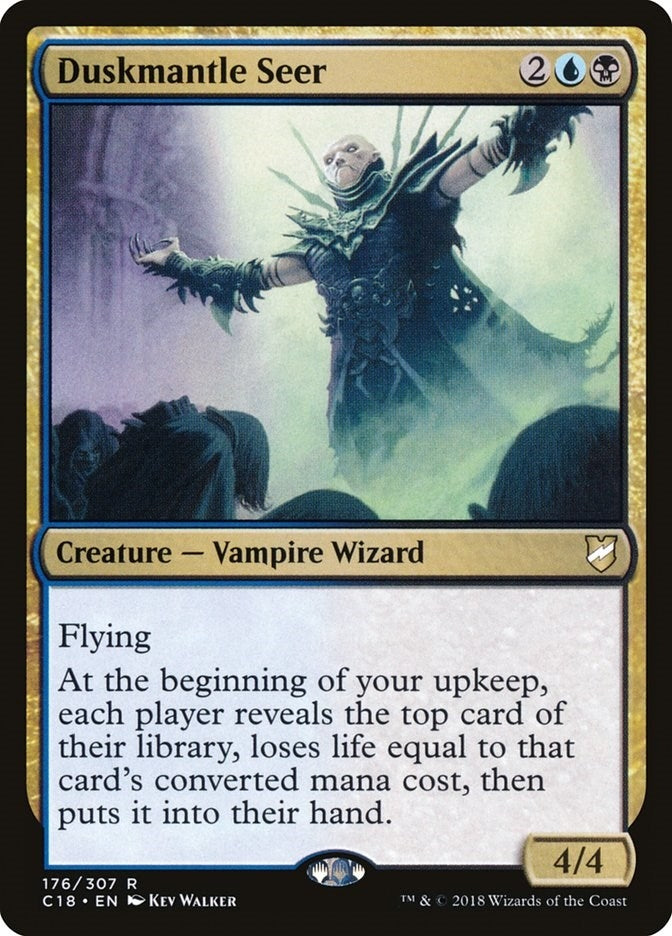 Image for Duskmantle Seer (176) [Commander 2018] - Magic: The Gathering