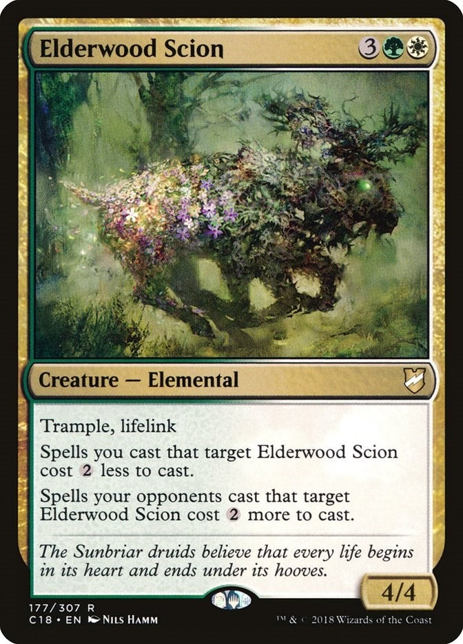 Image for Elderwood Scion (177) [Commander 2018] - Magic: The Gathering