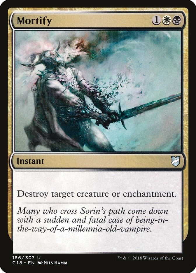 Image for Mortify (186) [Commander 2018] - Magic: The Gathering