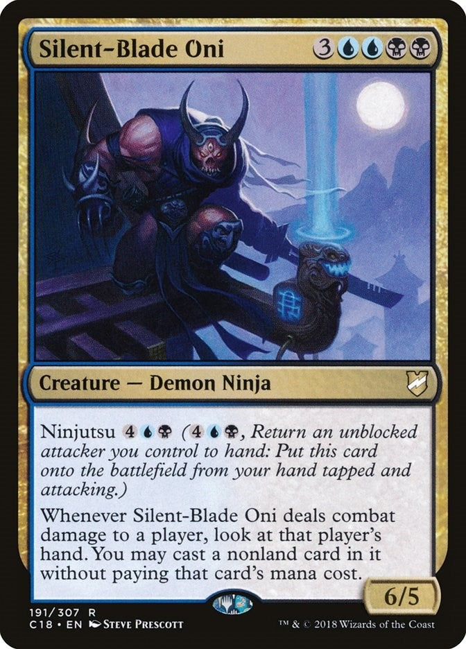 Image for Silent-Blade Oni (191) [Commander 2018] - Magic: The Gathering
