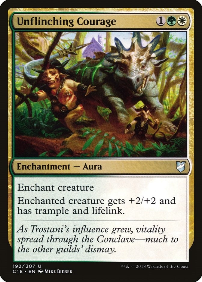 Image for Unflinching Courage (192) [Commander 2018] - Magic: The Gathering