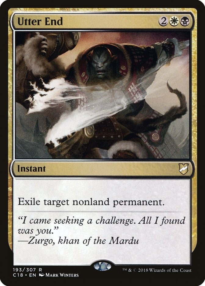 Image for Utter End (193) [Commander 2018] - Magic: The Gathering