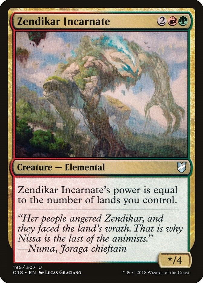 Image for Zendikar Incarnate (195) [Commander 2018] - Magic: The Gathering