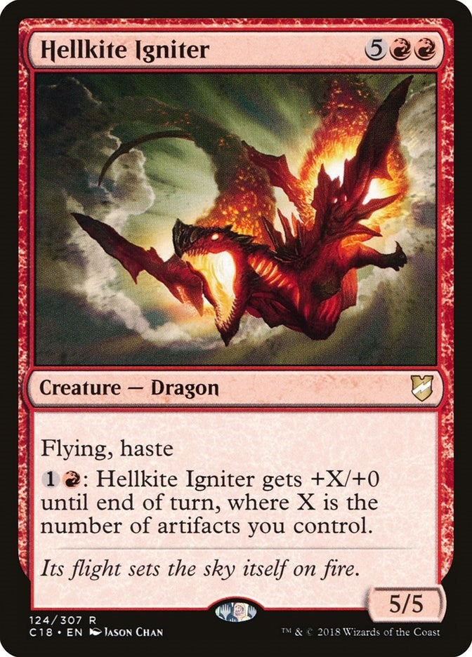 Hellkite Igniter (124) [Commander 2018]