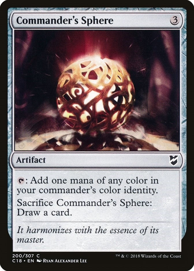 Image for Commander's Sphere (200) [Commander 2018] - Magic: The Gathering