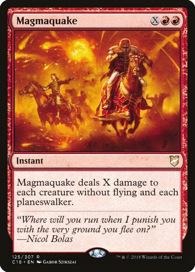 Image for Magmaquake (125) [Commander 2018] - Magic: The Gathering