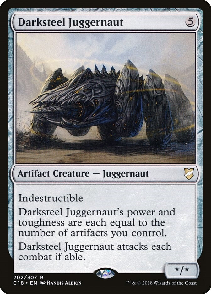 Image for Darksteel Juggernaut (202) [Commander 2018] - Magic: The Gathering