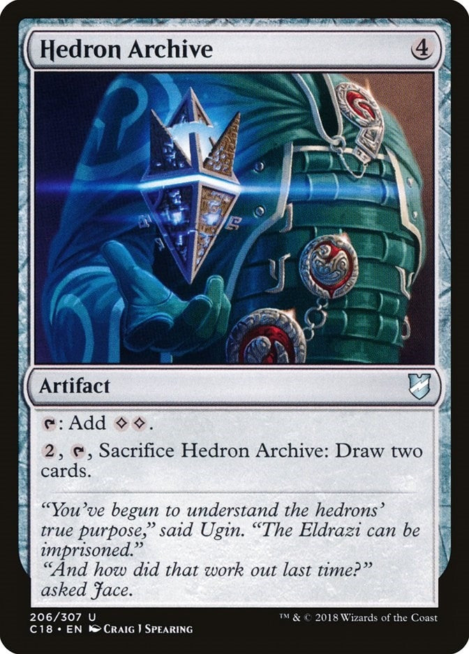 Image for Hedron Archive (206) [Commander 2018] - Magic: The Gathering