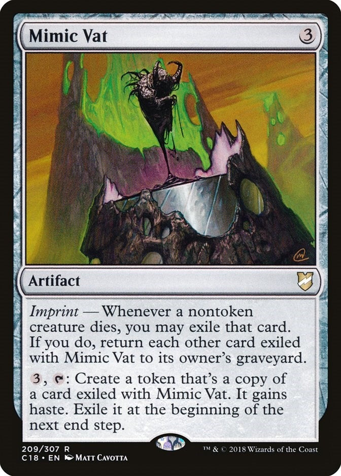 Image for Mimic Vat (209) [Commander 2018] - Magic: The Gathering