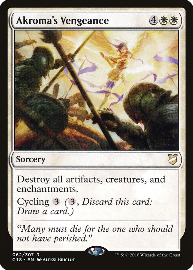 Image for Akroma's Vengeance (62) [Commander 2018] - Magic: The Gathering
