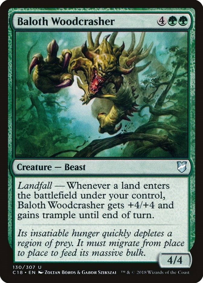 Image for Baloth Woodcrasher (130) [Commander 2018] - Magic: The Gathering