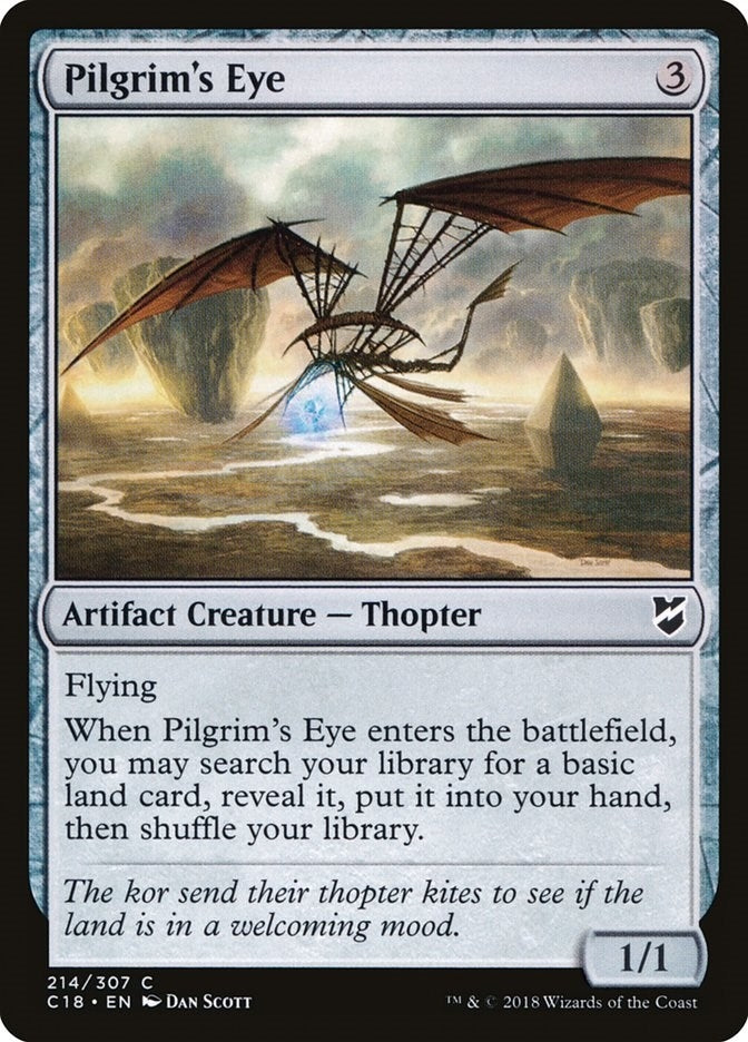 Image for Pilgrim's Eye (214) [Commander 2018] - Magic: The Gathering
