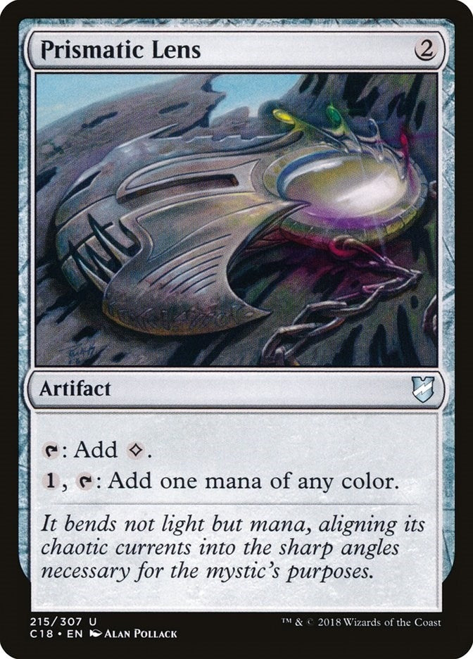 Image for Prismatic Lens (215) [Commander 2018] - Magic: The Gathering