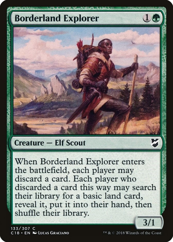 Image for Borderland Explorer (133) [Commander 2018] - Magic: The Gathering