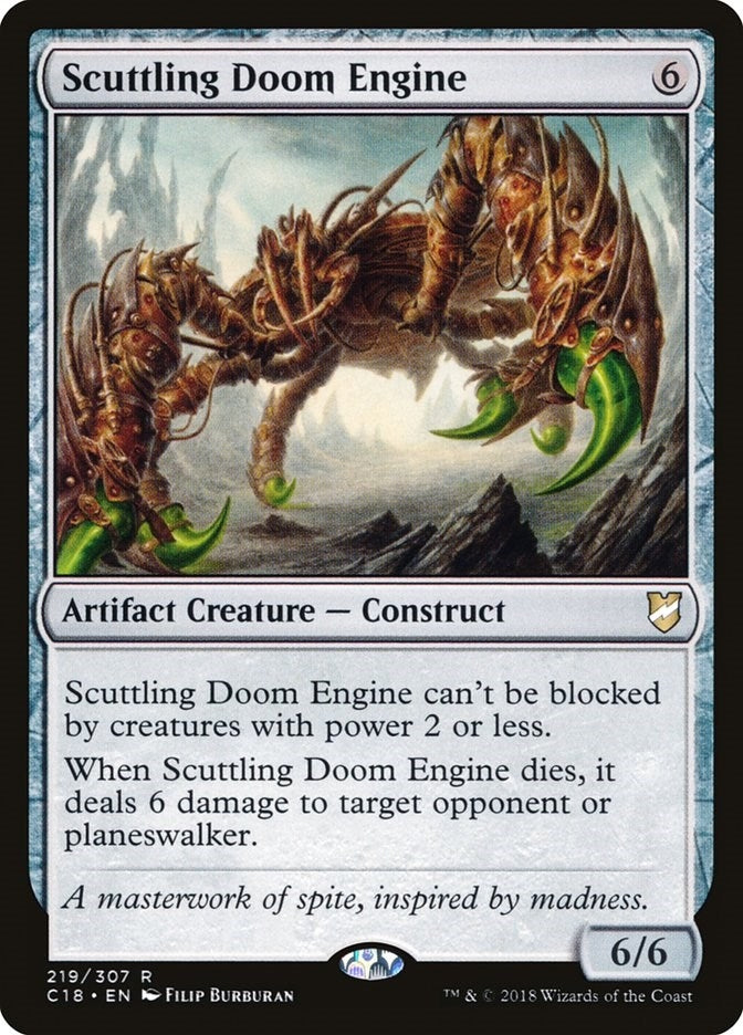 Image for Scuttling Doom Engine (219) [Commander 2018] - Magic: The Gathering
