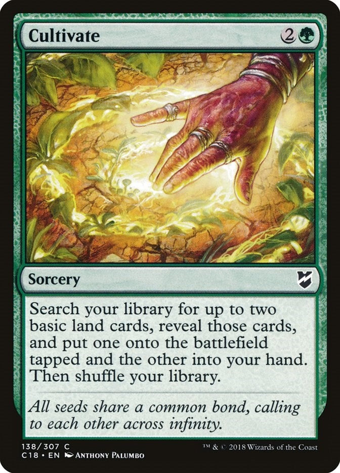 Image for Cultivate (138) [Commander 2018] - Magic: The Gathering